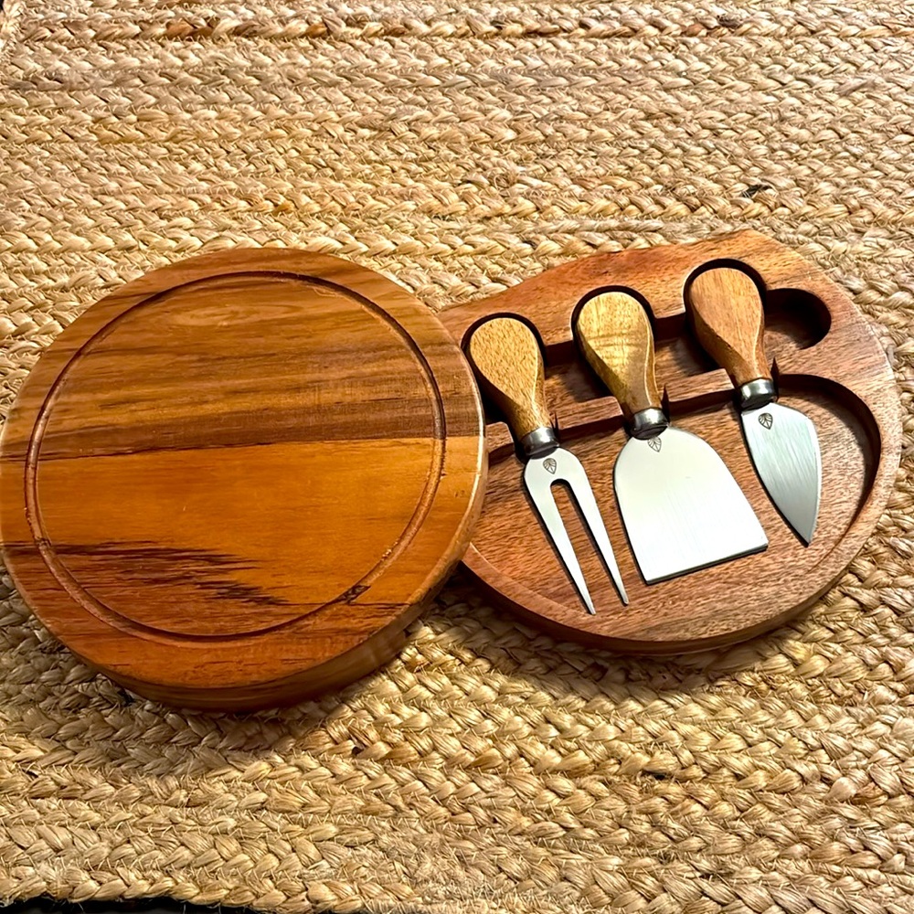 Picnic Time Toscana® by Brie Cheese Cutting Board & Tools Set